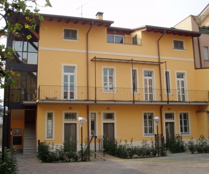 Prospetto interno cortile ritaglio